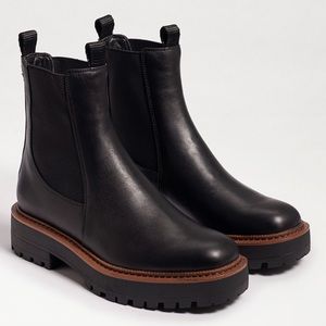 Sam Edelman Black Laguna Chelsea Leather Boot 9